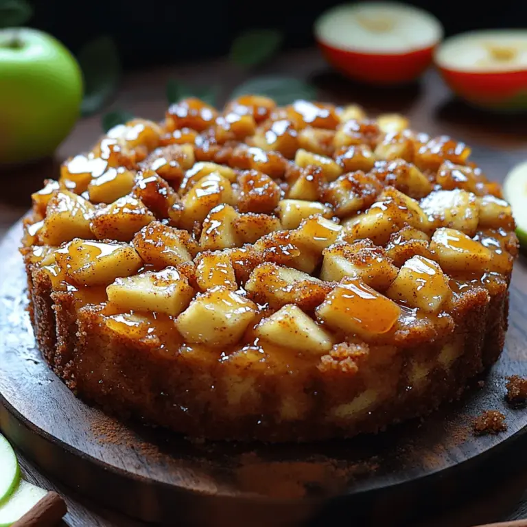 Der Zimt-Apfel-Krümelkuchen ist ein klassisches Gebäck, das nicht nur die Herzen der Apfelliebhaber höher schlagen lässt, sondern auch durch seine einfache Zubereitung besticht. Mit seiner Kombination aus saftigen Äpfeln, aromatischem Zimt und knusprigem Krümelbelag ist dieser Kuchen ideal für jede Gelegenheit – sei es ein Kaffeeklatsch, ein Familienfest oder einfach nur zum Genießen an einem gemütlichen Abend. Die Aromen von frisch gebackenem Kuchen und Zimt verbreiten sich im ganzen Haus und zaubern jedem ein Lächeln ins Gesicht.