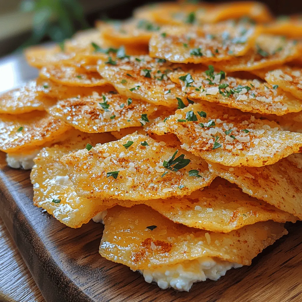 Die Basis für unsere Crisps ist der Hüttenkäse, der reich an Proteinen ist und eine cremige Textur bietet. Dies gibt den Chips nicht nur eine wunderbare Konsistenz, sondern sorgt auch dafür, dass sie sättigend sind. Die Wahl zwischen fettarmem und vollfettigem Hüttenkäse hängt von Ihren persönlichen Vorlieben und diätetischen Bedürfnissen ab.