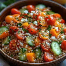 Um die Spritzigen Couscous-Schalen mit Zitronen-Feta-Dressing zuzubereiten, benötigen Sie eine Auswahl frischer und gesunder Zutaten. Hier ist eine Übersicht der benötigten Zutaten: