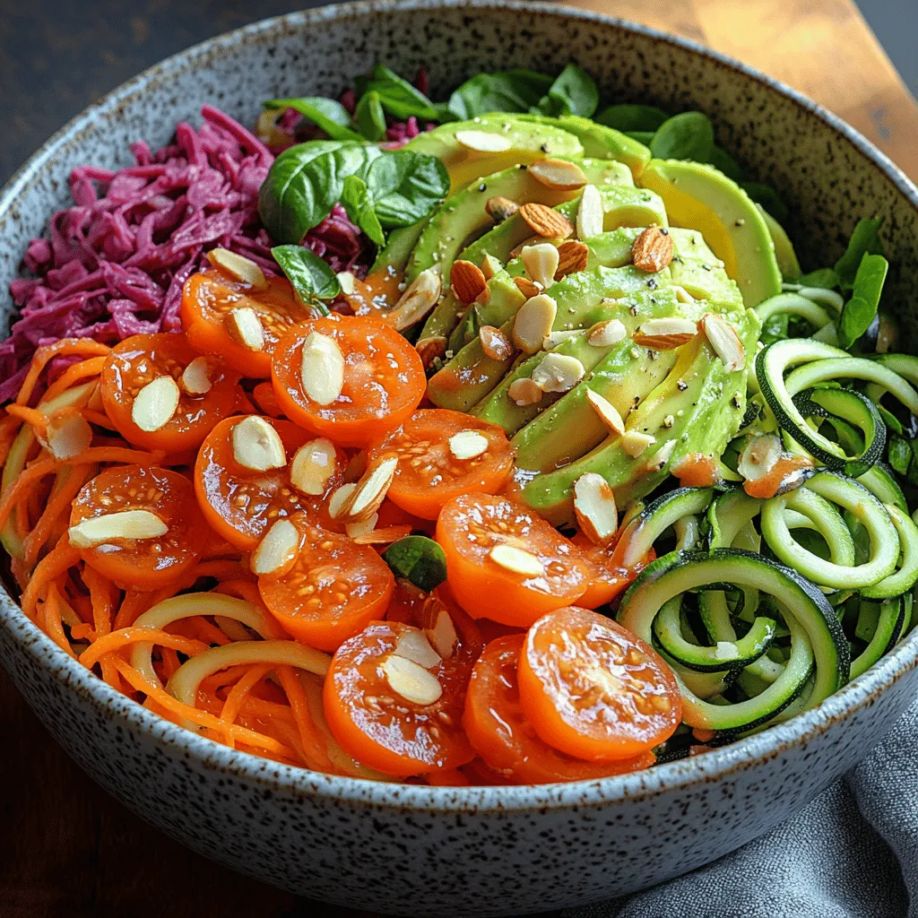 Zucchini ist eine vielseitige Gemüsesorte, die in der Küche oft unterschätzt wird. Diese grüne Kürbisart ist kalorienarm und enthält eine Vielzahl von Vitaminen und Mineralstoffen. Sie ist reich an Antioxidantien, die helfen, freie Radikale im Körper zu neutralisieren und somit das Risiko chronischer Krankheiten zu senken. Außerdem ist Zucchini eine ausgezeichnete Quelle für Vitamin C, das wichtig für ein starkes Immunsystem ist, sowie für Vitamin A, das die Augengesundheit unterstützt. Durch das Spiralisieren der Zucchini in Zoodles erhält man eine glutenfreie und kohlenhydratarme Alternative zu herkömmlichen Nudeln.
