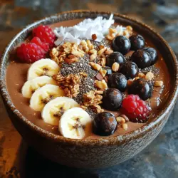 Um die perfekte Choco-Banana Bliss Bowl zuzubereiten, benötigst du einige einfache, aber nahrhafte Zutaten. Lassen wir uns die Hauptbestandteile im Detail anschauen und deren gesundheitliche Vorteile erkunden.