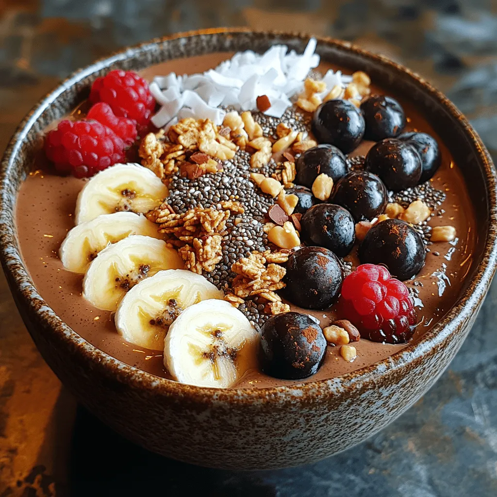 Um die perfekte Choco-Banana Bliss Bowl zuzubereiten, benötigst du einige einfache, aber nahrhafte Zutaten. Lassen wir uns die Hauptbestandteile im Detail anschauen und deren gesundheitliche Vorteile erkunden.