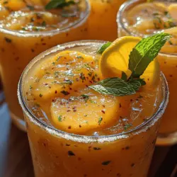 Neben dem erfrischenden Geschmack bieten gefrorene Getränke wie diese Limonade auch zahlreiche gesundheitliche Vorteile. Sie sind oft kalorienärmer als herkömmliche zuckerhaltige Softdrinks und können aus frischen, natürlichen Zutaten hergestellt werden. So haben Sie die volle Kontrolle über die verwendeten Süßungsmittel und können die Süße nach Ihrem persönlichen Geschmack anpassen.