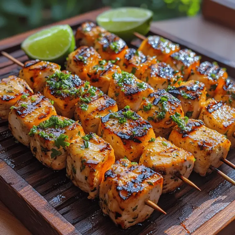 Die Kunst des Grillens ist eine wunderbare Möglichkeit, die warmen Monate zu feiern und köstliche Aromen zu genießen. Wenn die Sonne scheint und die Grillzeit beginnt, gibt es nichts Besseres, als im Freien zu essen und mit Freunden und Familie zusammenzukommen. Grillgerichte sind nicht nur eine tolle Gelegenheit, um frische Zutaten zu verwenden, sondern sie bieten auch die Möglichkeit, mit verschiedenen Aromen zu experimentieren. In diesem Artikel stellen wir Ihnen ein einfaches und schmackhaftes Rezept für Zesty Koriander-Limetten-Grillhähnchenspieße vor, die sowohl geschmacklich als auch optisch überzeugen.
