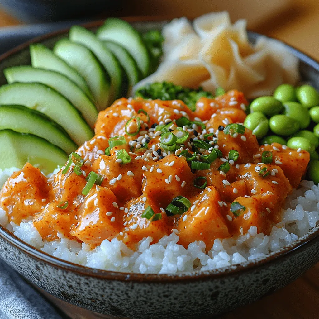 Um diese leckeren Sushi-Schalen zuzubereiten, benötigen wir eine Reihe von frischen und hochwertigen Zutaten, die den Charakter und die Aromen der Schalen bestimmen.