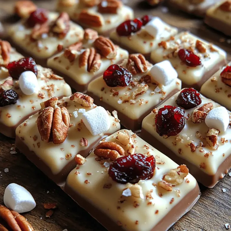 Für die Zubereitung der Weißer Schokoladen-Cranberry-Pekannüsse-Cluster benötigen Sie folgende Zutaten, die jede für sich zur perfekten Geschmackskomposition beiträgt:
