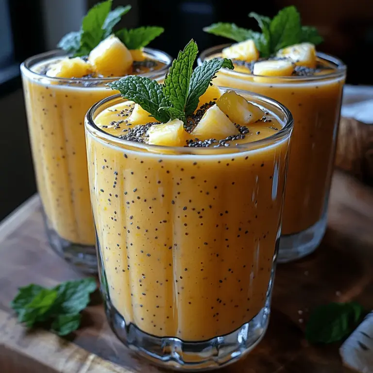 Der Tropischer Genuss Bananen-Ananas-Smoothie ist nicht nur ein köstliches Getränk, sondern auch eine wahre Nährstoffbombe. Ideal für warme Tage oder einfach, um sich einen Hauch von tropischer Frische zu gönnen, bietet dieser Smoothie eine perfekte Kombination aus Süße und Cremigkeit. Die Kombination aus reifen, gefrorenen Bananen und saftigen Ananasstücken sorgt für eine erfrischende und belebende Erfahrung, die Ihren Gaumen verwöhnt. In diesem Artikel werden wir die Zutaten, die Zubereitung und die gesundheitlichen Vorteile dieses leckeren Smoothies detailliert betrachten.