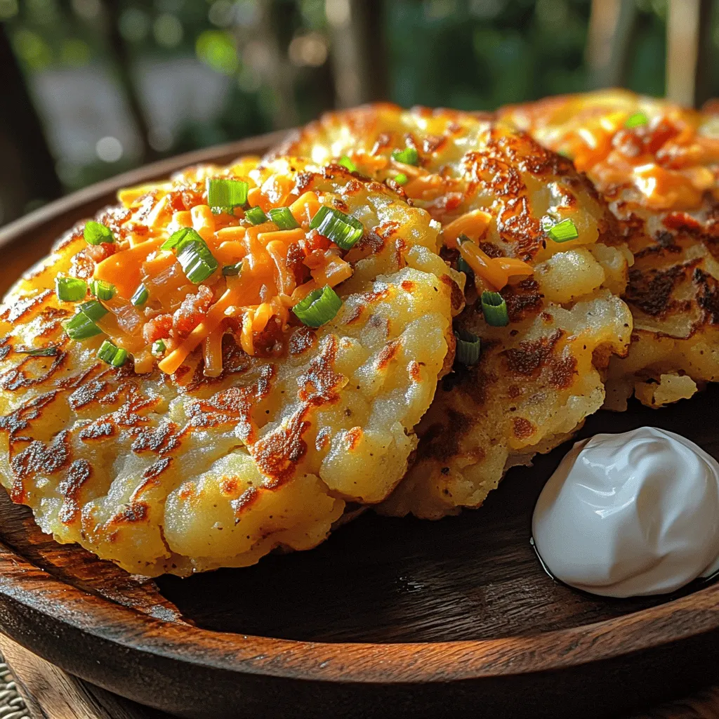 Kartoffelpuffer sind ein Klassiker der deutschen Küche, der sowohl bei Kindern als auch bei Erwachsenen äußerst beliebt ist. Diese herzhaften Leckereien, die oft als Beilage oder Snack serviert werden, haben sich im Laufe der Jahre weiterentwickelt und bieten unzählige Variationsmöglichkeiten. Eine besonders köstliche Variante sind die Cheddar Bacon Kartoffelpuffer, die das Beste aus zwei Welten vereinen: die zarte Textur frisch geriebener Kartoffeln und die reichhaltigen Aromen von scharfem Cheddar-Käse und knusprigem Speck. Diese Mischung sorgt für ein Geschmackserlebnis, das sowohl sättigend als auch unvergesslich ist.
