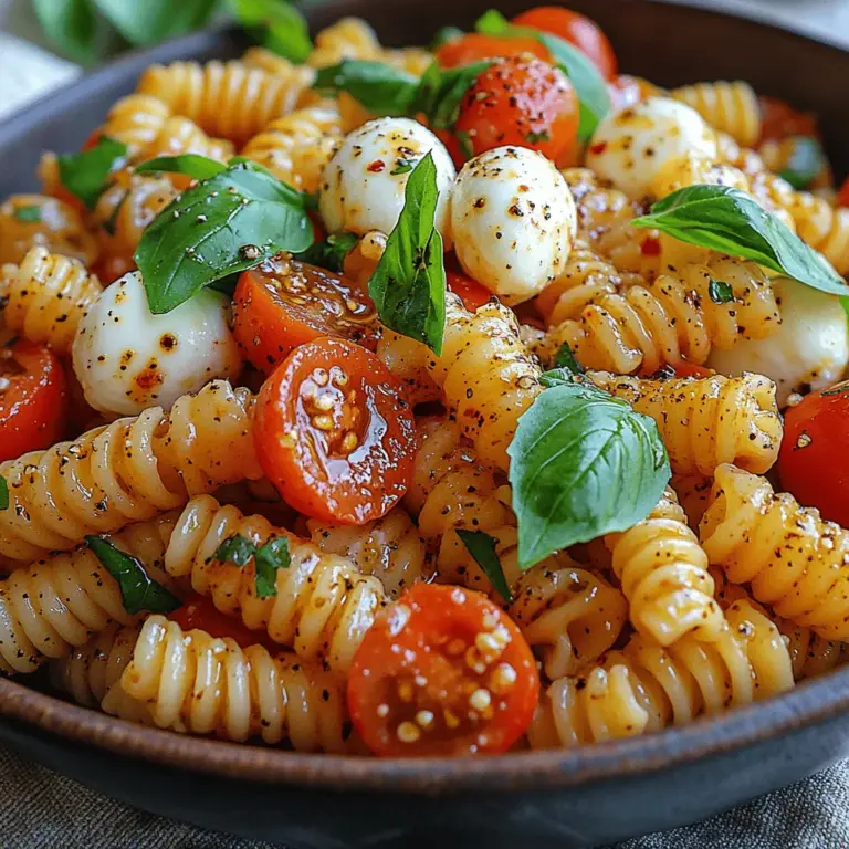 Fusilli ist eine spiralförmige Pasta, die perfekt dafür geeignet ist, Dressings und Saucen aufzunehmen. Diese Form sorgt dafür, dass jeder Bissen den vollen Geschmack des Dressings bietet. Bei der Auswahl der Pasta empfehlen wir, auf eine hochwertige Marke zu achten, die aus Hartweizengrieß hergestellt wird. Dies sorgt für eine bessere Textur und einen intensiveren Geschmack. Um die Fusilli perfekt zu kochen, bringen Sie in einem großen Topf gesalzenes Wasser zum Kochen. Fügen Sie die Pasta hinzu und kochen Sie sie gemäß den Anweisungen auf der Verpackung, bis sie al dente ist. So bleibt die Pasta schön bissfest und gibt dem Salat eine angenehme Konsistenz.