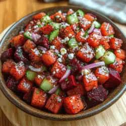 In der Welt der gesunden Ernährung ist es von großer Bedeutung, schmackhafte und kreative Rezepte zu finden, die nicht nur gut für den Körper sind, sondern auch den Gaumen erfreuen. Der "Crisp Beet & Cucumber Delight" ist genau so ein Rezept. Diese erfrischende Kombination aus gerösteten Rüben und knackigen Gurken ist perfekt für warme Tage geeignet und eignet sich sowohl als Beilage als auch als leichte Hauptspeise.
