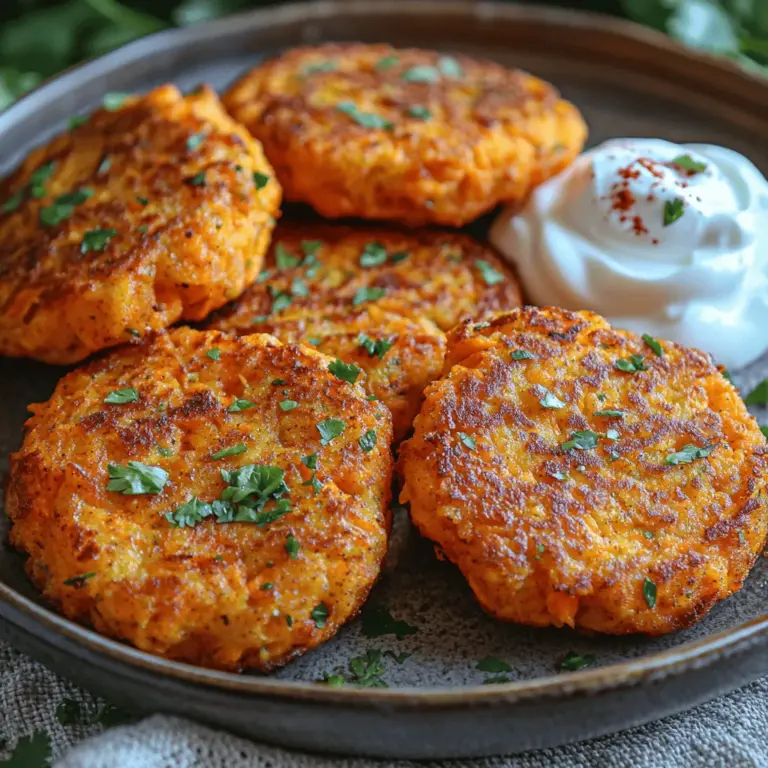 In der heutigen schnelllebigen Welt suchen immer mehr Menschen nach gesunden und gleichzeitig schmackhaften Rezepten. Die Knusprigen Gewürzkarotten-Bratlinge sind nicht nur ein Genuss für den Gaumen, sondern auch eine hervorragende Möglichkeit, Gemüse in Ihre Ernährung zu integrieren. Diese Bratlinge sind vielseitig, einfach zuzubereiten und perfekt für jede Mahlzeit – sei es als Snack, Vorspeise oder Hauptgericht. Wenn Sie auf der Suche nach einer kreativen Art sind, Karotten in Ihre Gerichte zu integrieren, dann sind diese Bratlinge genau das Richtige für Sie. Lassen Sie uns in die Welt der Gewürzkarotten-Bratlinge eintauchen und entdecken, wie Sie dieses köstliche Gericht zubereiten können.