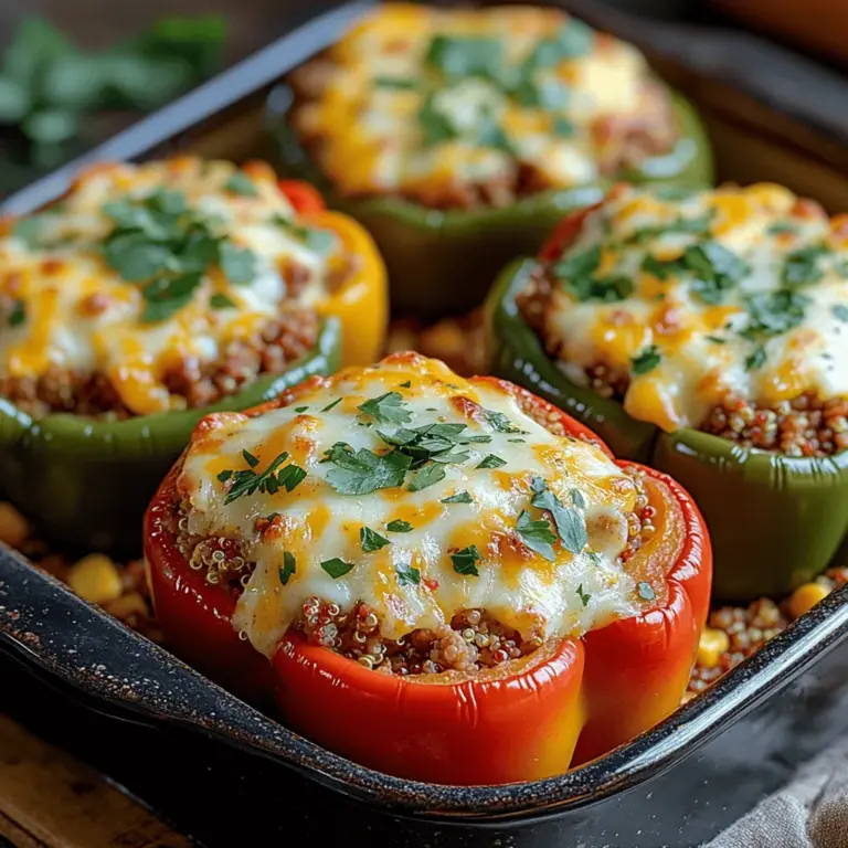 In der Welt der gesunden und schmackhaften Küche gibt es kaum etwas, das so verführerisch ist wie bunte gefüllte Paprika. Diese einfache, aber köstliche Mahlzeit ist nicht nur ein Genuss für den Gaumen, sondern auch ein Fest für die Augen. Die lebendigen Farben der Paprikaschoten in Kombination mit einer herzhaften Füllung aus magerem Truthahn und gesunden Zutaten machen dieses Gericht zu einem perfekten kulinarischen Highlight für jede Gelegenheit. Egal, ob Sie eine gesunde Mahlzeit für die Familie zubereiten oder Gäste beeindrucken möchten, gefüllte Paprika sind stets eine hervorragende Wahl.