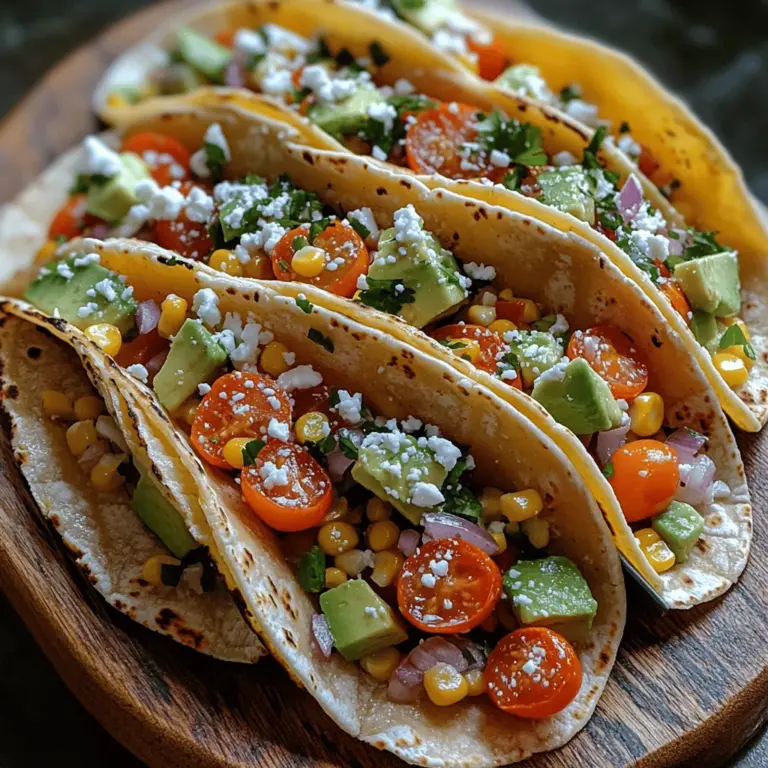 Um das Beste aus diesem Rezept herauszuholen, ist es wichtig, die Hauptzutaten zu verstehen und deren gesundheitliche Vorteile zu kennen. Hier ist eine Übersicht über die Zutaten, die diesen Tacos ihren einzigartigen Charakter verleihen.