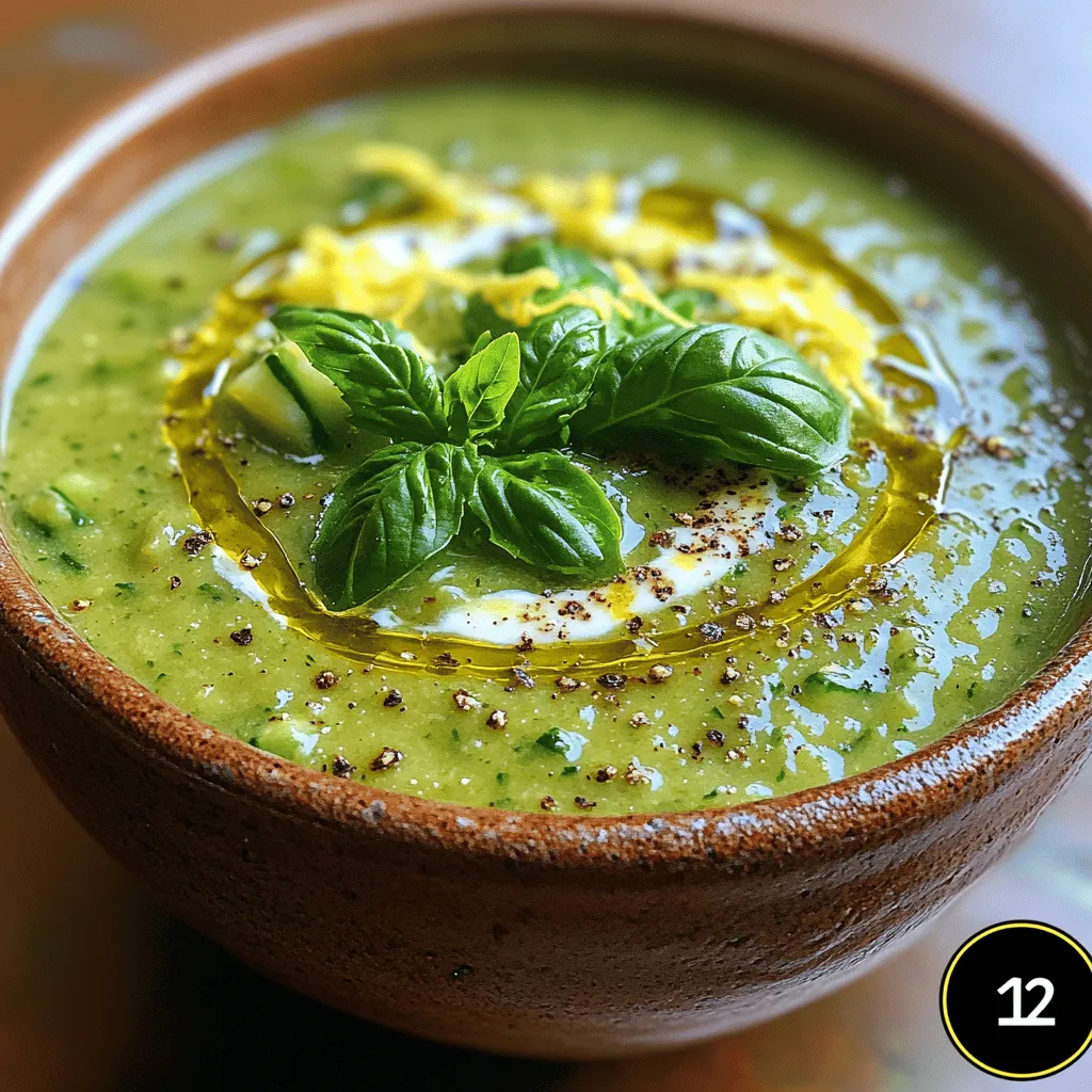 In der warmen Jahreszeit gibt es nichts Besseres als eine erfrischende Suppe, um den Gaumen zu erfreuen und gleichzeitig gesund zu bleiben. Unsere Zitronen-Basilikum Genuss-Suppe ist die perfekte Antwort auf die Suche nach einer leichten und schmackhaften Mahlzeit. Dieses Rezept vereint die Aromen von frischem Basilikum, saftigen Gurken und spritzigem Zitronensaft zu einem köstlichen Erlebnis, das nicht nur den Körper erfrischt, sondern auch das Herz erfreut.