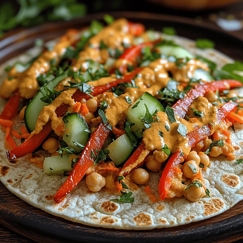 In der heutigen schnelllebigen Welt, in der Zeit oft Mangelware ist, suchen immer mehr Menschen nach gesunden und schmackhaften Essensoptionen, die einfach zuzubereiten sind. Geröstete Paprika-Kichererbsen-Wraps sind nicht nur nährstoffreich, sondern auch vegan und glutenfrei, was sie zur perfekten Wahl für alle macht, die sich gesund ernähren möchten. Diese Wraps kombinieren die herzhaften Aromen gerösteter Paprika mit der cremigen Textur von Kichererbsen und frischem Gemüse, was sie zu einer leckeren und nahrhaften Mahlzeit macht. Ob als schnelles Mittagessen oder leichtes Abendessen – diese Wraps sind vielseitig und zufriedenstellend.