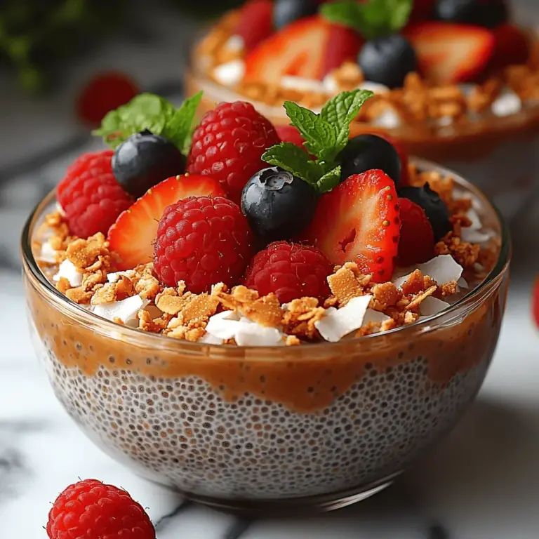 Um den Beeren-Coconut-Chia-Pudding zuzubereiten, benötigen Sie eine handvoll einfacher Zutaten, die nicht nur köstlich, sondern auch äußerst gesund sind. Lassen Sie uns einen genaueren Blick auf die einzelnen Zutaten werfen und deren Vorteile entdecken.