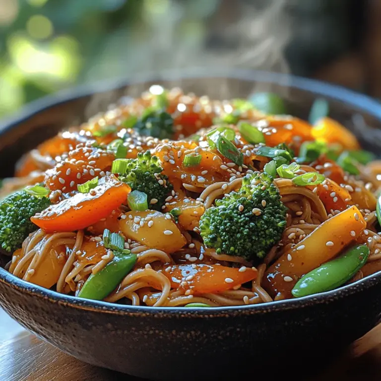 Um die Sizzling Spicy Soba Nudelpfanne zuzubereiten, benötigen Sie die folgenden Zutaten: