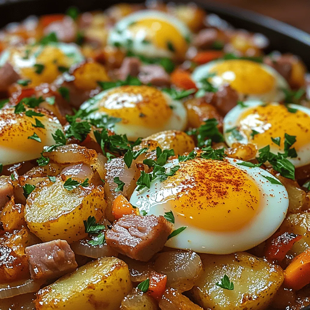 In der heutigen schnelllebigen Welt ist ein nahrhaftes und schmackhaftes Frühstück unerlässlich, um den Tag richtig zu beginnen. Der herzhafte Frühstücks-Hash mit Schinken und Kartoffeln ist eine köstliche und einfache Möglichkeit, Energie zu tanken. Diese Kombination aus knusprigen Kartoffeln, würzigem Schinken und frischem Gemüse, gekrönt mit perfekt gebratenen Eiern, sorgt für einen genussvollen Start in den Tag.