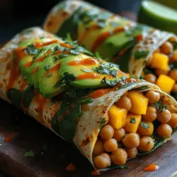 Die Tropischen Bliss Avocado Mango Kichererbsen Wraps sind nicht nur eine Augenweide, sondern auch eine köstliche und gesunde Wahl für alle, die frische und nahrhafte Zutaten lieben. Diese vegetarischen Wraps vereinen das Beste der tropischen Aromen und bieten eine perfekte Kombination aus cremiger Avocado, süßer Mango und proteinreichen Kichererbsen, die zusammen ein Geschmackserlebnis der besonderen Art ergeben. Während wir uns durch die Vorzüge dieser köstlichen Wraps arbeiten, werden Sie nicht nur die Zubereitung kennenlernen, sondern auch die gesundheitlichen Vorteile der einzelnen Zutaten entdecken.