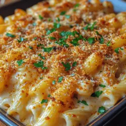 In der Welt der Komfortnahrung gibt es kaum etwas Verlockenderes als überbackene Macaroni & Käse. Dieses Gericht ist nicht nur ein Klassiker der amerikanischen Küche, sondern hat auch in vielen anderen Kulturen einen festen Platz gefunden. Die Kombination aus herzhaftem Käse, perfekt gegarten Makkaroni und einer knackigen, goldbraunen Kruste sorgt für ein unvergessliches Geschmackserlebnis, das sowohl Kinder als auch Erwachsene begeistert.
