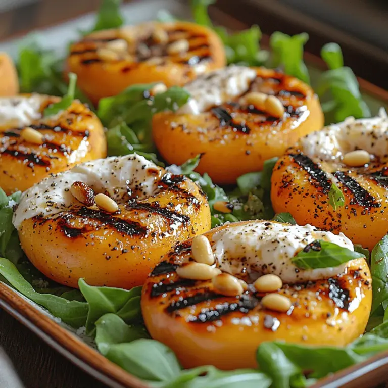 Um einen perfekten gegrillten Pfirsich- und Burrata-Salat zuzubereiten, benötigen Sie einige sorgfältig ausgewählte Zutaten. Lassen Sie uns einen genaueren Blick auf die Hauptbestandteile werfen und herausfinden, welche gesundheitlichen Vorteile sie bieten.
