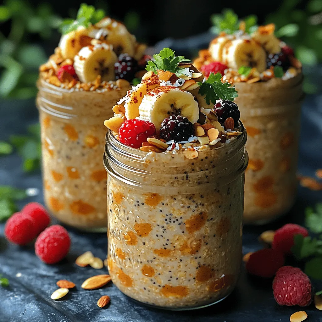 Einer der größten Vorteile von Overnight Oats ist die einfache Zubereitung. Sie können alle Zutaten am Abend vorher zusammenstellen, und am nächsten Morgen sind sie sofort genussbereit. Dies ist besonders praktisch für Menschen mit einem hektischen Lebensstil, die oft keine Zeit für die Zubereitung eines aufwändigen Frühstücks haben. Mit nur wenigen Minuten Zubereitungszeit können Sie sicherstellen, dass Sie eine gesunde und nahrhafte Mahlzeit genießen, die Ihnen die Energie gibt, die Sie für den Tag benötigen.