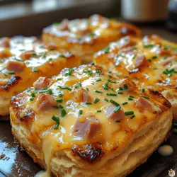 Willkommen zu einem ganz besonderen Rezept, das nicht nur den Gaumen erfreut, sondern auch das Herz eines jeden Feinschmeckers höher schlagen lässt: Schinken-Käse Butter Schwimmgebäck. Diese herzhaften Köstlichkeiten sind nicht nur eine wahre Gaumenfreude, sondern auch unglaublich einfach zuzubereiten. Sie überzeugen durch ihre buttrige, goldbraune Kruste und die Kombination aus schmelzendem Käse und würzigem Schinken. Perfekt für Partys, als Snack für zwischendurch oder als herzhaftes Highlight beim Brunch – diese kleinen Wunderwerke sind vielseitig einsetzbar und werden Ihre Gäste garantiert begeistern.