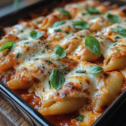 In der Welt der italienischen Küche gibt es viele Gerichte, die sowohl einfach zuzubereiten als auch unglaublich lecker sind. Eines dieser besonderen Rezepte ist die Zubereitung von Ricotta gefüllten Muscheln. Diese herzhaften Nudeln sind perfekt für ein Familienessen oder eine gesellige Zusammenkunft und bieten eine köstliche Kombination aus cremigem Käse und aromatischer Marinara-Sauce. Ricotta gefüllte Muscheln sind nicht nur ein Gaumenschmaus, sondern auch ein Fest für die Augen, da sie sich wunderbar auf dem Teller anrichten lassen.