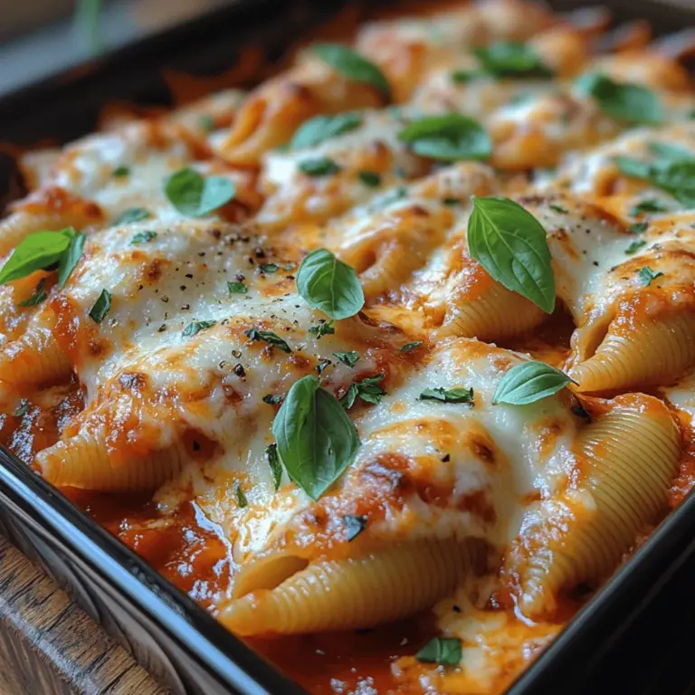 In der Welt der italienischen Küche gibt es viele Gerichte, die sowohl einfach zuzubereiten als auch unglaublich lecker sind. Eines dieser besonderen Rezepte ist die Zubereitung von Ricotta gefüllten Muscheln. Diese herzhaften Nudeln sind perfekt für ein Familienessen oder eine gesellige Zusammenkunft und bieten eine köstliche Kombination aus cremigem Käse und aromatischer Marinara-Sauce. Ricotta gefüllte Muscheln sind nicht nur ein Gaumenschmaus, sondern auch ein Fest für die Augen, da sie sich wunderbar auf dem Teller anrichten lassen.