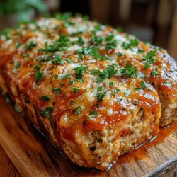 Jede Zutat in diesem Rezept spielt eine entscheidende Rolle für den Geschmack und die Textur der Schmelzenden Knoblauch-Parmesan-Hühnchen-Fleischlaibchen. Hier sind die wichtigsten Zutaten und ihre Bedeutung: