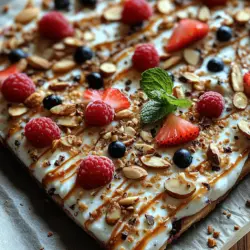 1. Gesunde Zutaten für einen gesunden Snack Gefrorene Joghurt-Rinde besteht aus frischen, nährstoffreichen Zutaten. Griechischer Joghurt ist reich an Proteinen und Probiotika, die die Verdauung unterstützen. Die Beeren liefern Vitamine, Mineralstoffe und Antioxidantien, während Nüsse gesunde Fette und Ballaststoffe beisteuern.