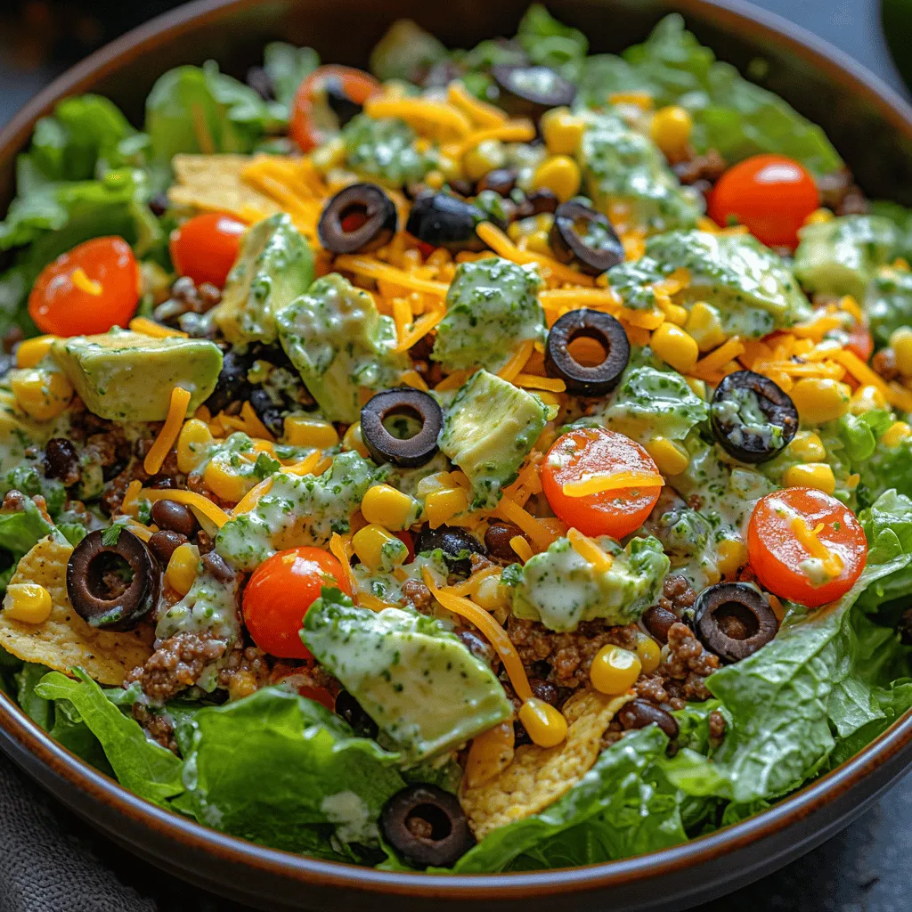 Egal, ob Sie sich für Rinder- oder Putenhackfleisch entscheiden, beide Optionen bieten eine hervorragende Basis für Ihren Fiesta Taco Salat. Rinderhackfleisch ist reich an Proteinen und hat einen intensiveren Geschmack, der perfekt zu den würzigen Aromen des Taco-Gewürzes passt. Es liefert essentielle Nährstoffe wie Eisen und Vitamin B12, die für die Erhaltung der Energie und die Unterstützung des Immunsystems wichtig sind.