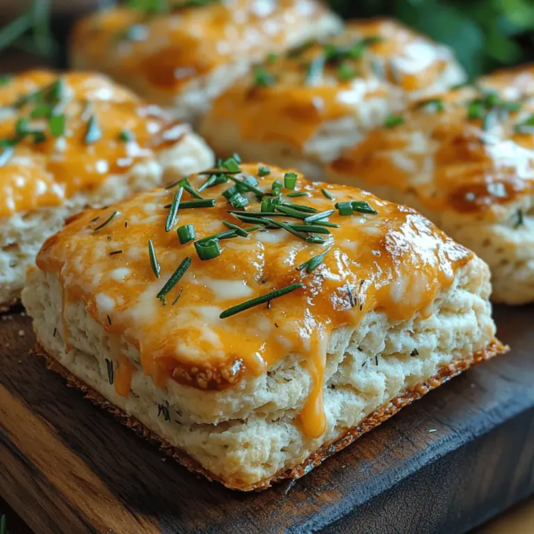 Scones sind ein fester Bestandteil der britischen Teekultur, aber auch in der modernen Küche erfreuen sie sich großer Beliebtheit. Dieses Rezept für herzhafte Kräuter-Cheddar-Scones kombiniert die traditionelle Zubereitung mit aromatischen Kräutern und würzigem Cheddar-Käse, was sie zu einer perfekten Begleitung für Suppen, Salate oder einfach als Snack für zwischendurch macht.