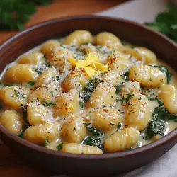 In der heutigen Zeit, in der viele Menschen Wert auf gesunde Ernährung und abwechslungsreiche Mahlzeiten legen, spielen Rezepte eine zentrale Rolle in der modernen Küche. Sie sind nicht nur eine Anleitung zum Kochen, sondern auch eine Möglichkeit, kreativ zu sein, neue Geschmäcker zu entdecken und die Liebe zur Gastronomie zu teilen. Eines dieser köstlichen Gerichte ist die cremige Zitronen-Spinat-Gnocchi. Dieses Rezept vereint die zarte Textur von Gnocchi mit der Frische von Spinat und dem spritzigen Geschmack von Zitrone, was es zu einer perfekten Wahl für ein schnelles und dennoch elegantes Abendessen macht.