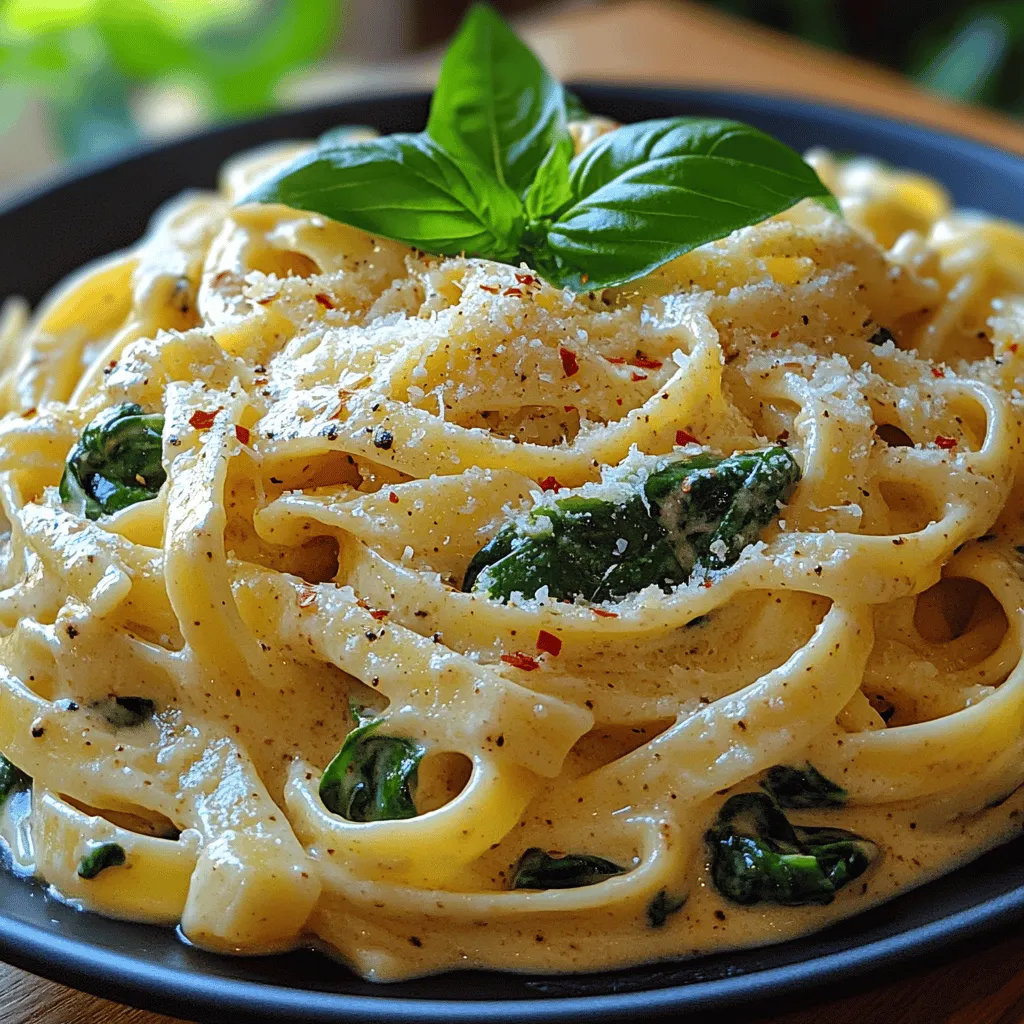 Willkommen zu unserem köstlichen Rezept für cremige Knoblauch-Spinat-Pasta! Dieses Gericht hat sich zu einem echten Favoriten entwickelt und begeistert Pasta-Liebhaber auf der ganzen Welt. Die Kombination aus zartem Spinat, aromatischem Knoblauch und einer samtigen Sahnesauce macht dieses Rezept nicht nur einfach zuzubereiten, sondern auch unglaublich schmackhaft. Egal, ob Sie ein schnelles Abendessen für die Familie oder ein besonderes Gericht für Gäste zubereiten möchten, diese Pasta ist eine hervorragende Wahl.