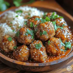 Wenn Sie auf der Suche nach einem herzhaften und zugleich aufregenden Rezept sind, das sowohl Ihre Familie als auch Ihre Freunde begeistert, dann sind die Zarten Honig-Sriracha-Fleischbällchen genau das Richtige für Sie! Diese köstlichen Fleischbällchen kombinieren die herzhaften Aromen von Rinder- oder Putenhackfleisch mit der Süße von Honig und der Schärfe von Sriracha. Sie sind nicht nur einfach zuzubereiten, sondern auch unglaublich vielseitig – perfekt als Snack, Hauptgericht oder sogar als Teil eines Buffets.