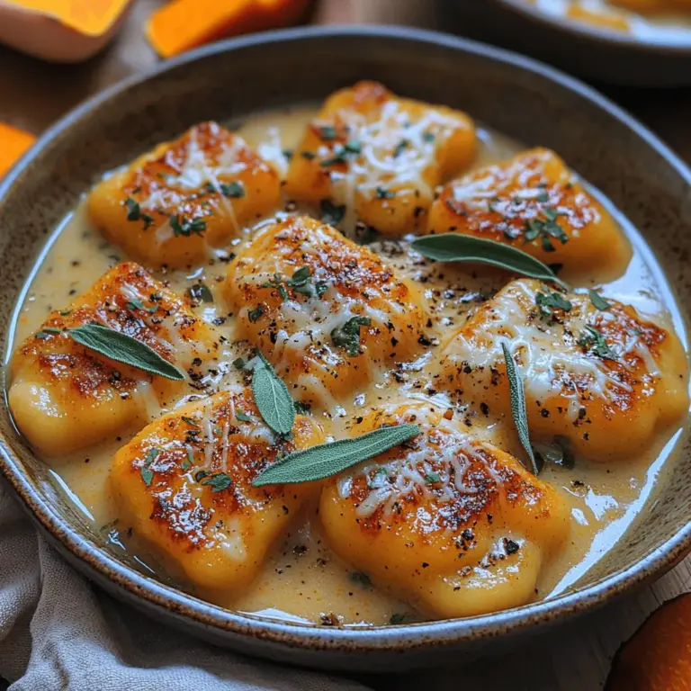 In der herbstlichen Küche gibt es wenige Gerichte, die so viel Wärme und Gemütlichkeit ausstrahlen wie cremige Kürbis-Gnocchi. Dieses Rezept ist nicht nur eine Hommage an die Saison, sondern auch eine zarte Verbindung von Geschmack und Tradition, die die Herzen der Menschen erobert. Die Kombination aus dem süßlichen Aroma des Butternut-Kürbisses und der cremigen Sauce macht diese Gnocchi zu einem besonderen Genuss, der sowohl für Familienessen als auch für festliche Anlässe ideal ist.
