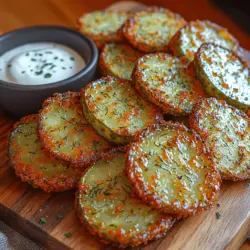 Selbstgemachte Rezepte erfreuen sich immer größerer Beliebtheit, und das aus gutem Grund. Sie bieten nicht nur die Möglichkeit, frische und hochwertige Zutaten zu verwenden, sondern ermöglichen es auch, die Aromen und Texturen nach den eigenen Vorlieben anzupassen. Eines dieser köstlichen Rezepte, das sowohl einfach zuzubereiten als auch äußerst schmackhaft ist, sind die Crispy Dill Delights – knusprige frittierte Gurkenscheiben. Diese kleinen Snacks sind perfekt als Appetizer, zum Knabbern beim Filmabend oder als ausgefallene Beilage zu jedem Hauptgericht.