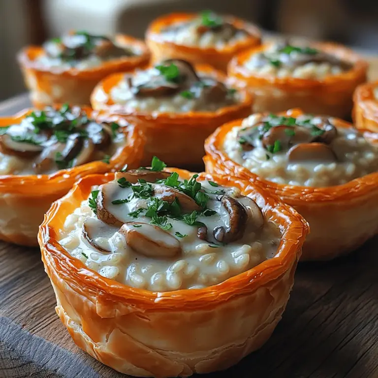 Risotto ist ein klassisches italienisches Gericht, das für seine cremige Konsistenz und seinen reichen Geschmack bekannt ist. Es ist ein beliebtes Gericht in der italienischen Küche und hat sich weltweit einen Namen gemacht. Die Zubereitung eines perfekten Risottos erfordert Geduld und Liebe zum Detail, aber das Ergebnis ist es wert. In diesem Artikel stellen wir Ihnen ein köstliches Rezept für Samtene Pilz-Risotto-Tassen vor, das sowohl als Vorspeise als auch als Hauptgericht serviert werden kann. Diese kleinen Tassen sind nicht nur optisch ansprechend, sondern bieten auch eine wunderbare Kombination aus Aromen, die jeden Gaumen erfreuen.
