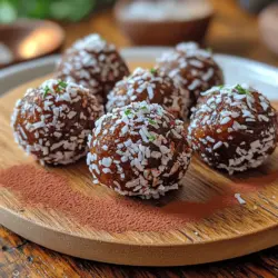 Wenn es um gesunde Snacks und Desserts geht, sind die Dekadenten Schokoladen-Dattel-Bliss-Bälle eine absolute Offenbarung. Diese kleinen Energiepakete kombinieren die natürliche Süße von Medjool-Datteln mit dem reichhaltigen Geschmack von ungesüßtem Kakaopulver und der Cremigkeit von Nussbutter. Sie sind nicht nur eine köstliche Leckerei, sondern auch eine hervorragende Option für alle, die auf ihre Gesundheit achten und gleichzeitig das Verlangen nach Süßem stillen möchten.