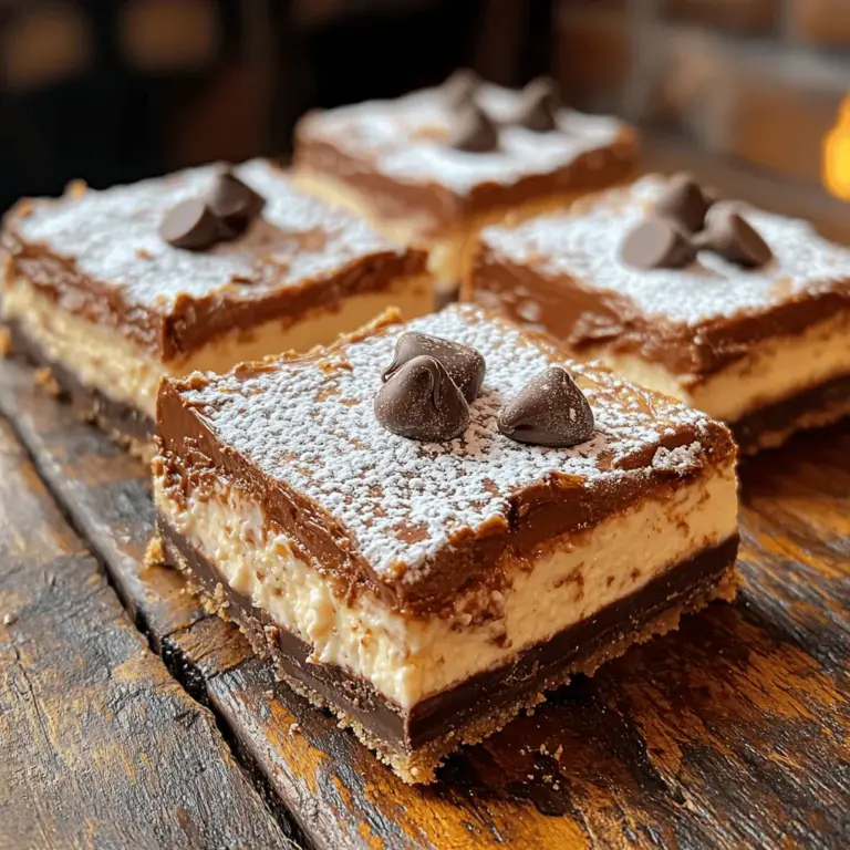 Willkommen in der süßen Welt der Desserts! Heute stellen wir Ihnen ein Rezept vor, das nicht nur die Herzen von Schokoladenliebhabern höher schlagen lässt, sondern auch ganz einfach zuzubereiten ist: die Nutella Traum Cheesecake Riegel. Diese himmlischen Leckereien kombinieren den cremigen Genuss von Cheesecake mit dem unverwechselbaren Geschmack von Nutella und einem knusprigen Graham-Cracker-Boden. Ob für einen besonderen Anlass, als Nachtisch für das Familienessen oder einfach nur für den eigenen Genuss – diese Riegel sind die perfekte Wahl.