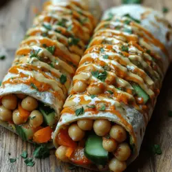 Die rauchigen Harissa Kichererbsen-Wraps sind nicht nur ein Highlight für Vegetarier und Veganer, sondern auch ein köstliches, schnelles Gericht für alle, die eine gesunde, aromatische Mahlzeit suchen. In dieser geschmackvollen Kombination aus Kichererbsen und würziger Harissa-Paste vereinen sich gesunde Zutaten mit einem Hauch von Exotik. Dieses Rezept hat sich in den letzten Jahren zu einem beliebten Favoriten entwickelt, da es sowohl einfach zuzubereiten als auch äußerst nahrhaft ist.