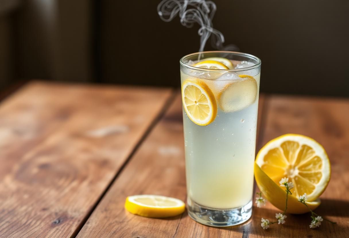 Erfrischende Holunderblütenlimonade selbst gemacht