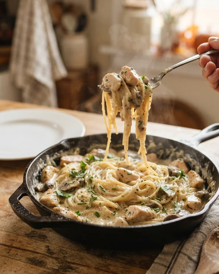Herzhafte Erbsensuppe mit knusprigem Speck