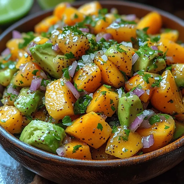 Leuchtende Pfirsich‑Avocado‑Salsa: Ein erfrischendes Geschmackserlebnis