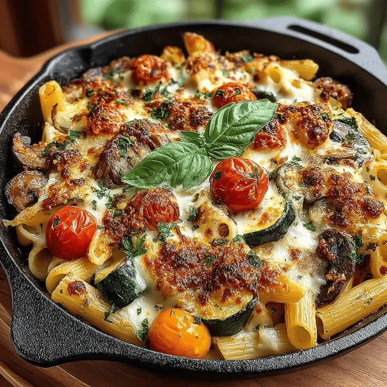 Veggie-Wunderland Pasta Auflauf: Ein nahrhaftes, geschmackvolles Highlight
