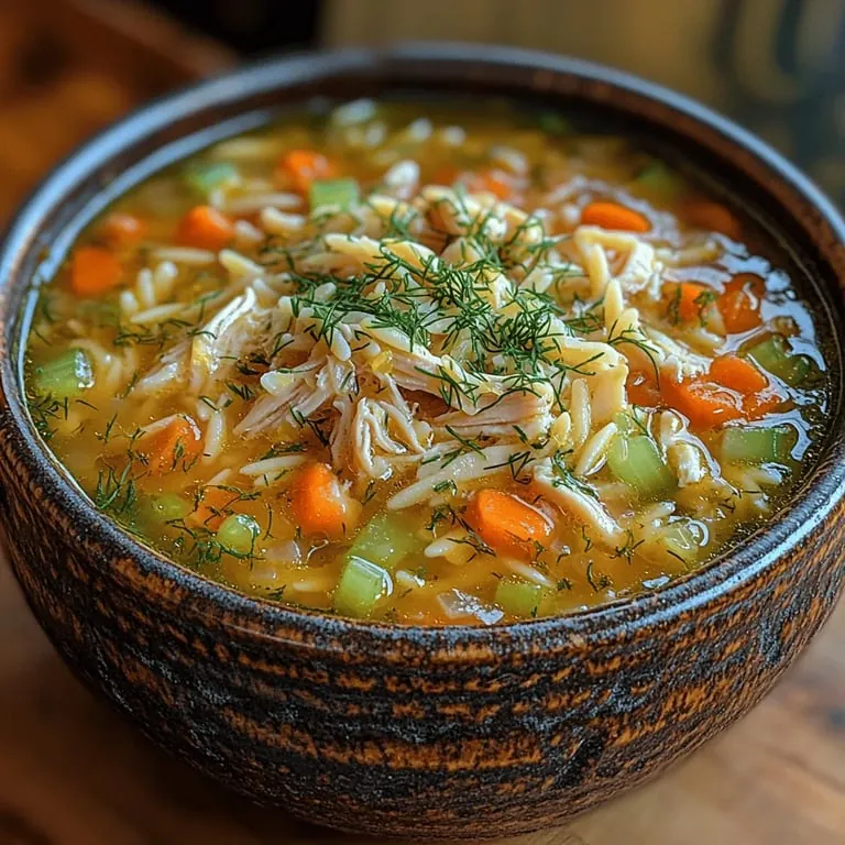 Würzige griechische Zitronen-Hähnchensuppe: Eine tröstende kulinarische Reise