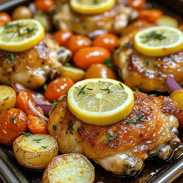 Zitronig-würziges Kräuter-Hähnchen aus der Pfanne: Eine helle und geschmackvolle Abendmahlzeit