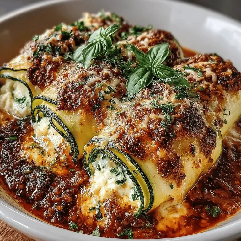 Zucchini-Lasagne-Rollen: Das ultimative Rezept für eine gesunde Variante des Klassikers